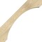 Ekena Millwork 6"W x 32"D x 32"H Legacy Rough Sawn Knee Brace, Douglas Fir BRC06X32X32LEC00RDF - alternate 4